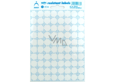 Samolepící wodoodporne kółka 40x20mm 246-AT przezroczyste 4687