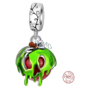 Charm Sterlingové stříbro 925 Otrávené jablko kouzelné královny, přívěsek na náramek, film