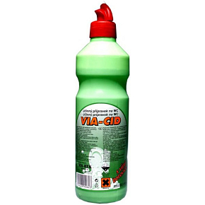 Via-Cid skuteczny preparat do WC o zapachu sosny 450 g Via-Cid skuteczny preparat do WC o zapachu sosny 450 g