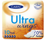 Carine Ultra Wings wkładki higieniczne 10 sztuk