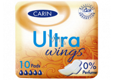Carine Ultra Wings wkładki higieniczne 10 sztuk