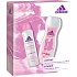 Adidas Control antiperspitant deodorant sprej pro ženy 150 ml + Smooth sprchový gel 250 ml, kosmetická sada