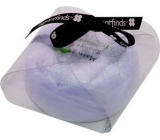 Fragrant Lavender Glycerinowe mydło do masażu z gąbką wypełnioną aromatem Lawendy w kolorze delikatnie fioletowym 200 g