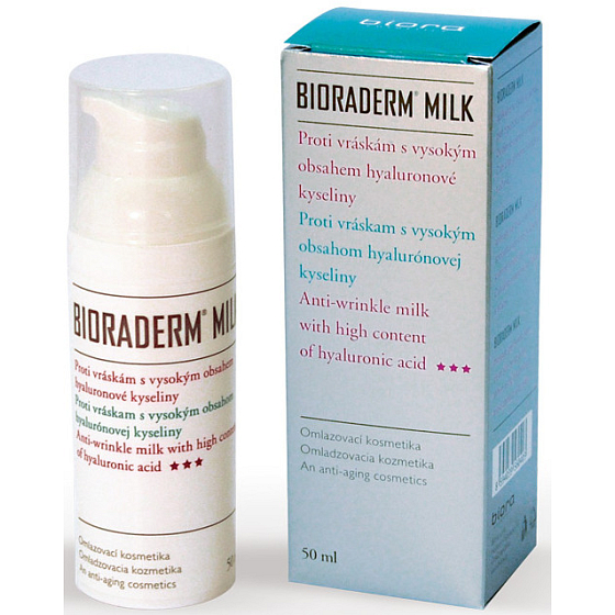 Bioraderm Milk pleťové mléko proti vráskám 50 ml
