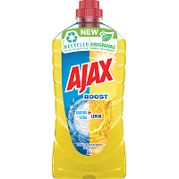 Ajax do podłóg i powierzchni Boost Baking Soda Cytryna uniwersalny środek czyszczący, 1 l