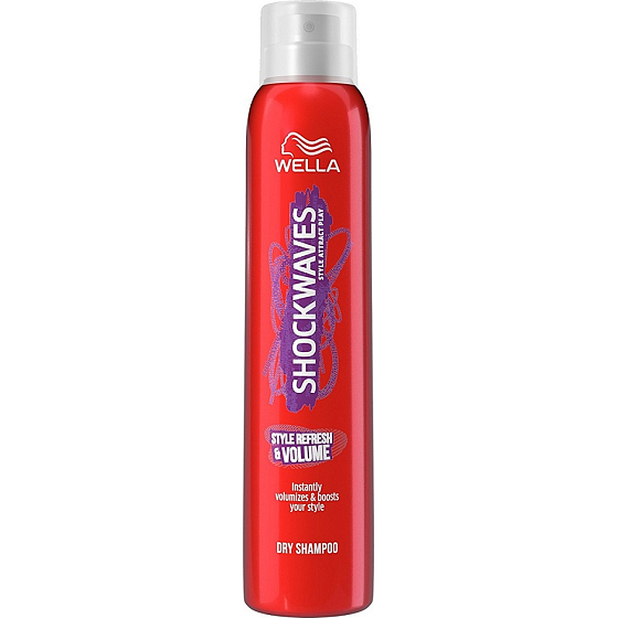 Wella Shockwaves Style Refresh & Volume suchý šampon na vlasy 180 ml