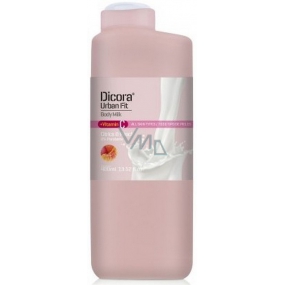 Dicora Urban Fit Witamina C Cytrusy & Brzoskwinia mleczko do ciała dla wszystkich typów skóry 400 ml