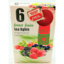 Tea Lights Leśny wieniec zapachowe świeczki 6 sztuk