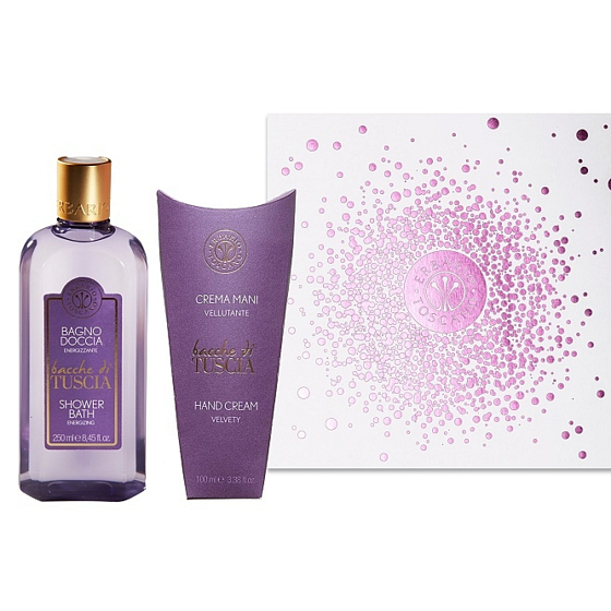 Erbario Toscano Dary Toskánska sprchový gel 250 ml + krém na ruce 100 ml, luxusní kosmetická sada