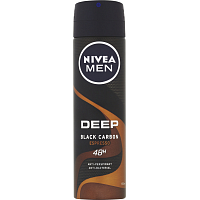 Nivea Men Deep Black Carbon Espresso antiperspirant, 150 ml