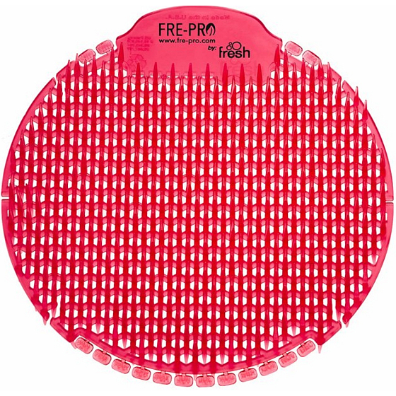 Fre Pro Slant Kiwi a grep vonné sítko do pisoáru růžové 18 x 18 x 1,5 cm 81 g