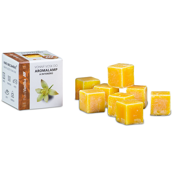 Kozák Prawdziwa wanilia naturalny wosk zapachowy do kominków i wnętrz 8 kostek 30 g