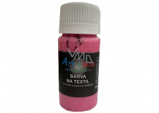 Art e Miss Farba na ciemny materiał 51 Różowa 40 g