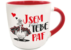 Niekupiony Walentynkowy kubek Jestem z Ciebie paf 360 ml