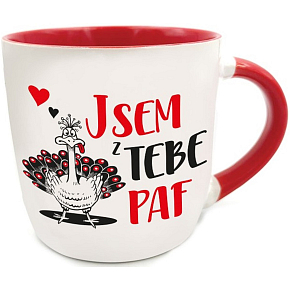 Niekupiony Walentynkowy kubek Jestem z Ciebie paf 360 ml