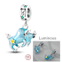 Zawieszka ze srebra próby 925 Luminozny - Znak zodiaku Byk, ozdoba do bransoletki