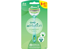 Wilkinson Sword Xtreme3 damskie golarki My Intuition Comfort Sensitive, 3 ostrza, 4 szt.