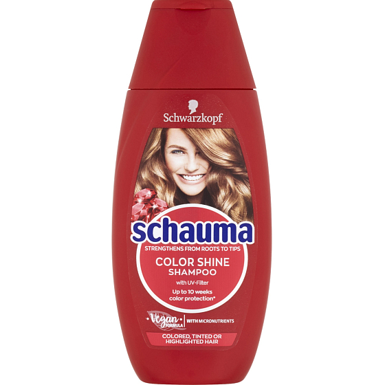Schauma Color Shine šampon na barvené, tónované a melírované vlasy 350 ml