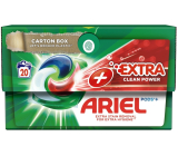 Ariel Extra Clean Power Plus żelowe kapsułki uniwersalne do prania 20 dawek