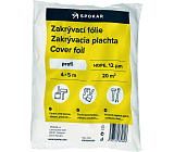 Spokar Profi folia ochronna do malowania, 12 µ, 20 m², 4 × 5 m