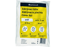 Spokar Profi folia ochronna do malowania, 12 µ, 20 m², 4 × 5 m