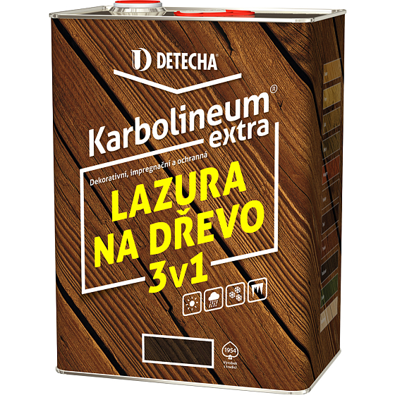 Karbolineum Extra 3w1 lazura na drewno, czereśnia, 8 kg