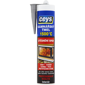 Ceys tmel kominkowy 1500 °C, czarny, 310 ml
