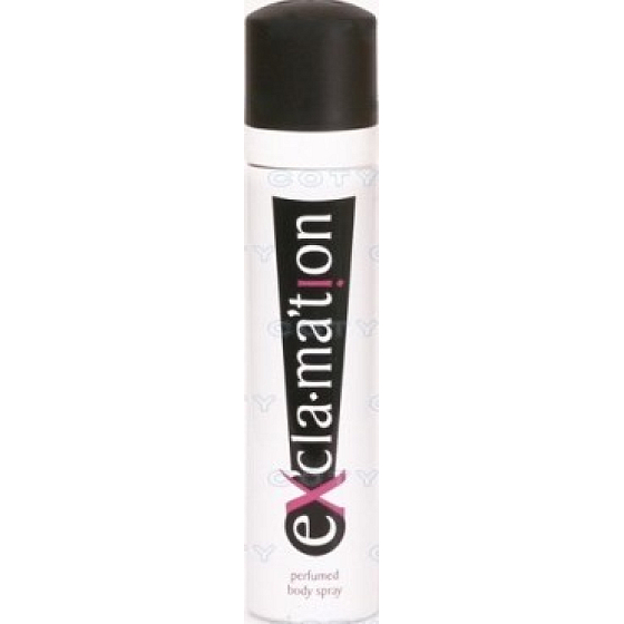 Exclamation Excla.mation Originál parfémovaný deodorant sklo pro ženy 75 ml