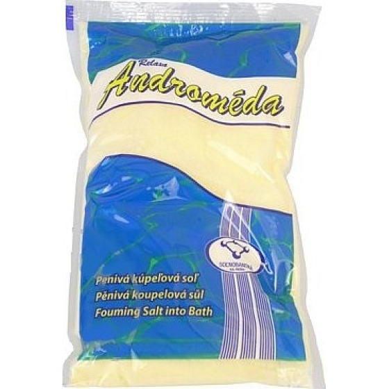 Relaksująca Andromeda Cytrynowa sól do kąpieli 1 kg
