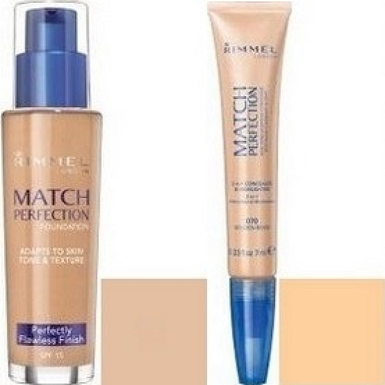Rimmel London Match Perfection make-up 103 30 ml + korektor 010 7 ml