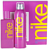 Nike Pink Woman toaletní voda 100 ml + deodorant sprej 200 ml, dárková sada