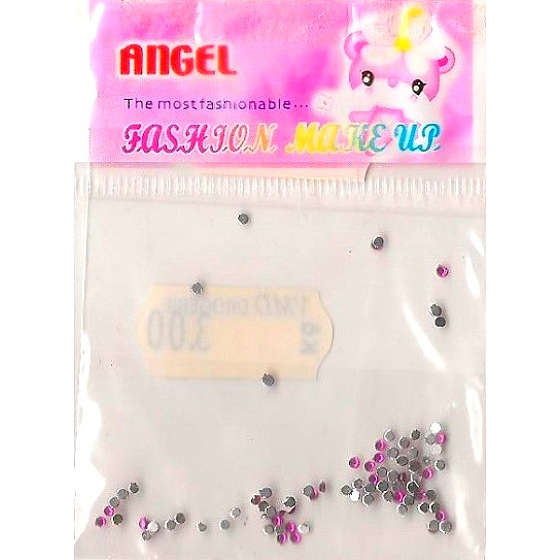 Angel Ozdoby na nehty kamínky růžové 1 balení
