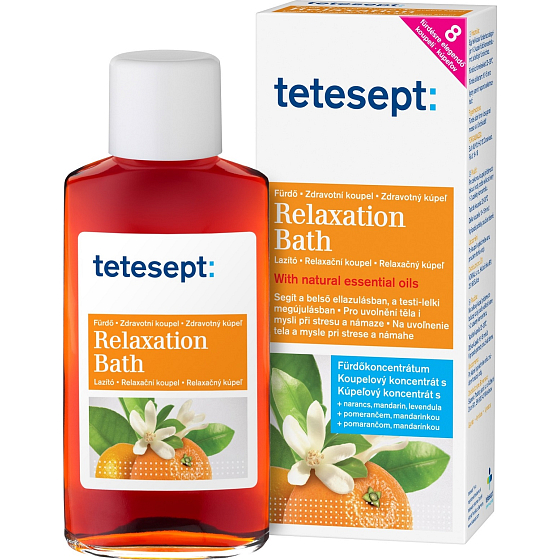 Tetesept Uvolnění Pomerančový květ relaxační koupelový olej koncentrát 125 ml