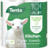 Tento Kitchen Innovations ręczniki papierowe bardzo mocne 3 warstwy 73 arkuszy 2 rolki