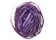Raffia fioletowa nabarwione lýko k dekoraci 30 g