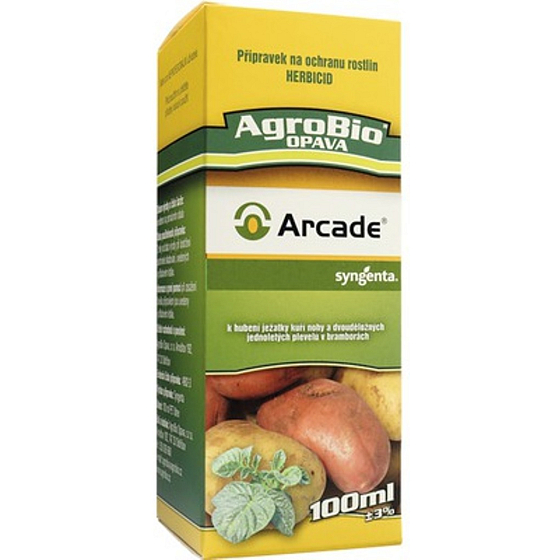 AgroBio Arcade 880 EC herbicid k hubení plevelů v bramborách 100 ml BSN4L1220, 12/2026