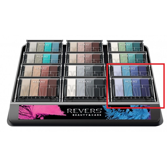 Revers Gallant Matt Eye Shadow oční stíny 19, 6 g