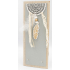 Nekupto Home Decor Drewniana deska z haczykami szara 12 x 30 cm