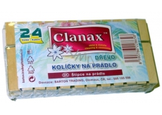 Clanax Drewniane spinacze do bielizny 24 sztuk