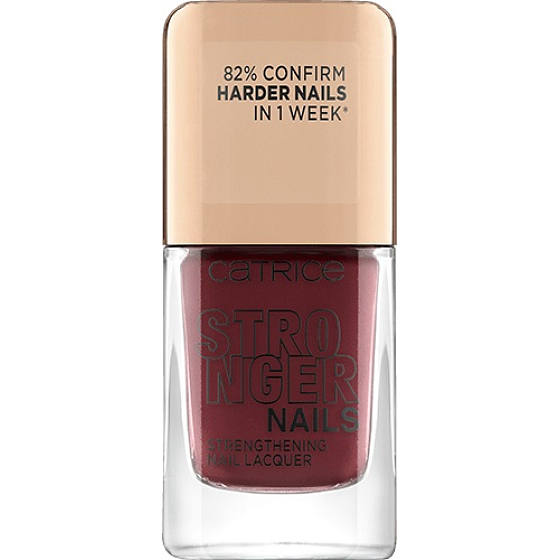Catrice Stronger Nails Strengthening Nail Lacquer lak na nehty 01 Powerful Red 10,5 ml