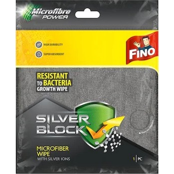 Fino Silver Block hadřík z mikrovlákna 32 x 32 cm 1 kus