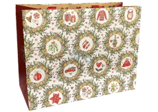 Nekupto Torba prezentowa z papieru z tłoczeniem 23 x 18 cm