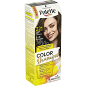 Schwarzkopf Palette Color Shampoo farba do włosów 221 średni brąz, 50 ml