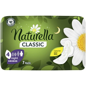 Naturella podpaski damskie Classic Night, 7 sztuk