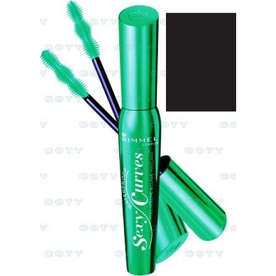 Rimmel London Sexy Curves řasenka voděodolná černá 01 8 ml