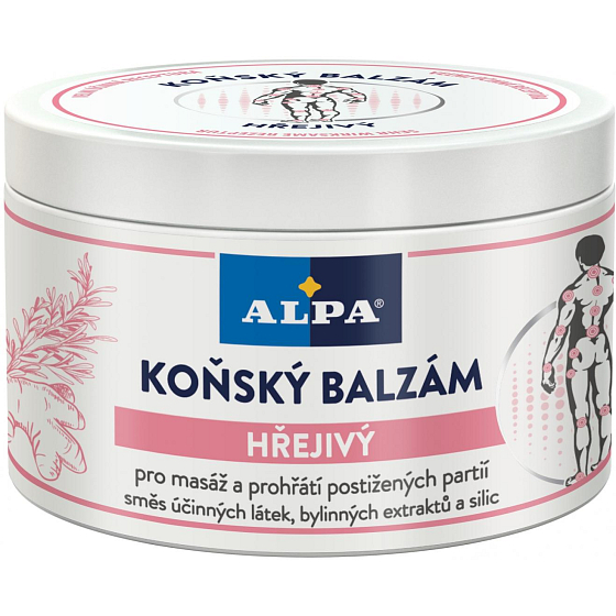 Alpa Koński rozgrzewający maść 250 ml