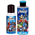 Marvel Avengers sprchový gel a šampon na vlasy 150 ml + deodorant sprej 100 ml + plechová krabička, kosmetická sada pro děti