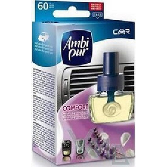 Ambi Pur Car Lavender and Comfort náplň do osvěžovače vzduchu 7 ml