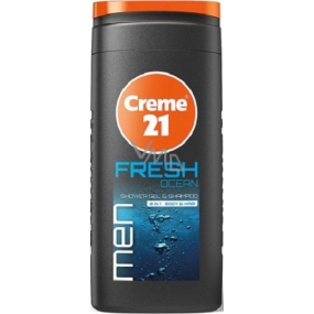Creme 21 Men Fresh Ocean sprchový gel pro muže 250 ml Creme 21 Men Fresh Ocean sprchový gel pro muže 250 ml