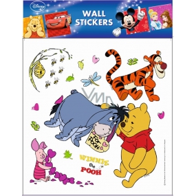 Naklejki na ścianę Disney Kubuś Puchatek 30 x 30 cm